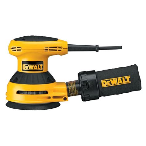 dewalt electric 5 orbital sander w storage box|5 inch random orbital sander.